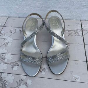 Naturalizer Metallic Strappy Heels